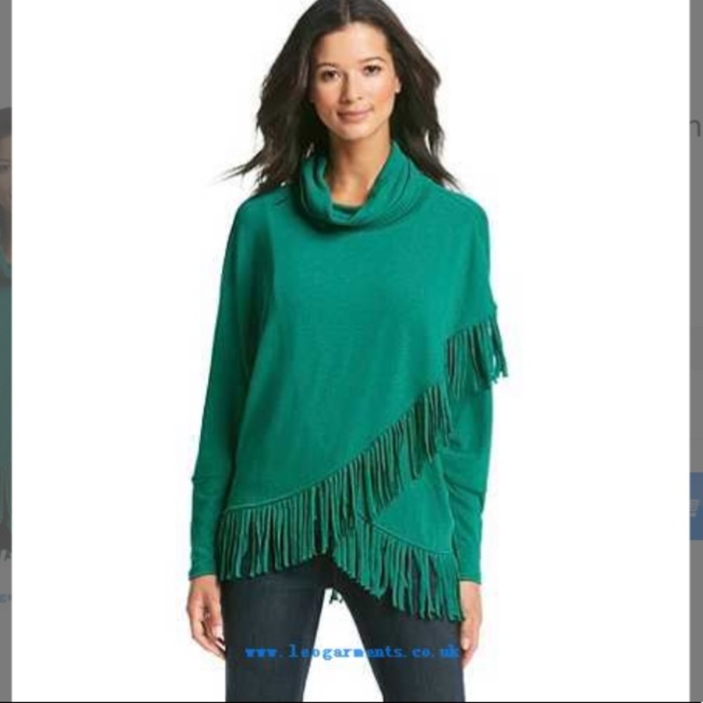 Green sweater top